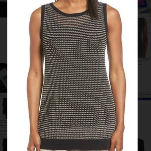 Eileen Fisher bateau neck tank